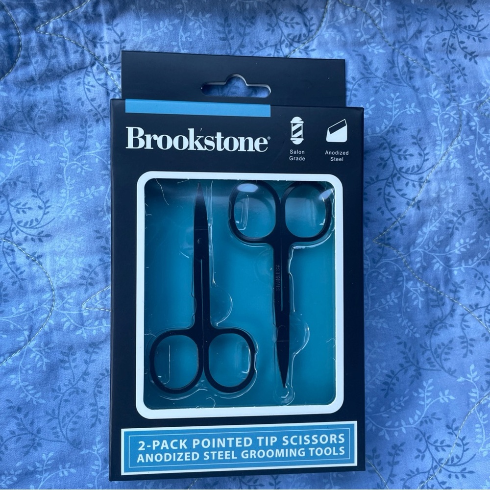 Brookstone Anodized Steel Scissors‎ Set